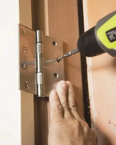 Lock Installation work detail 3